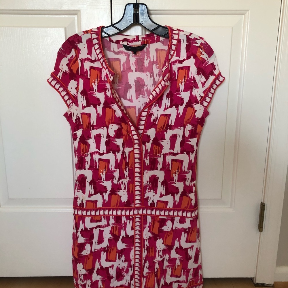 Colorful BCBG cocktail dress